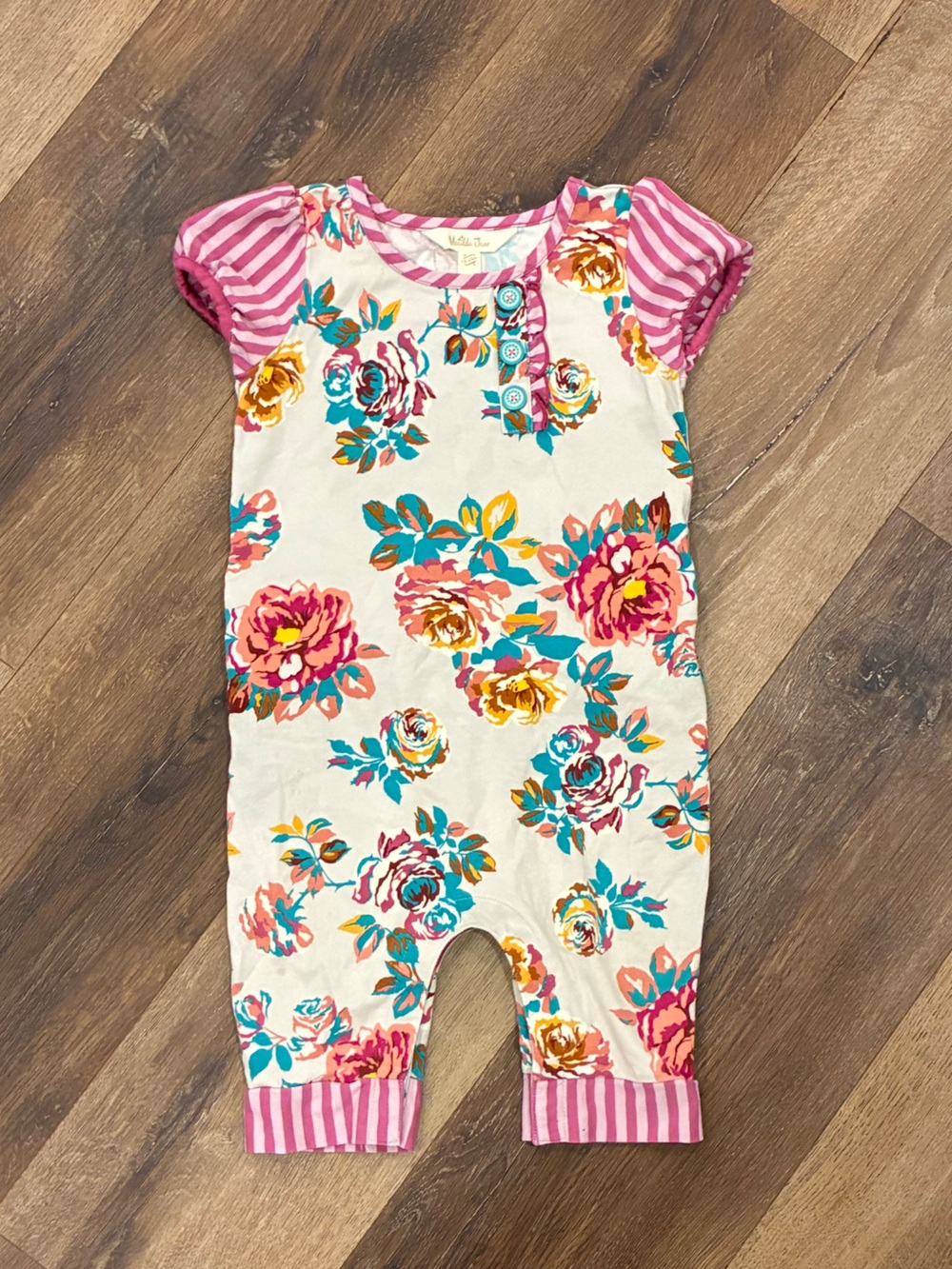 Matilda Jane Big Impressions Romper Moments With You One-Piece Floral 18-24m